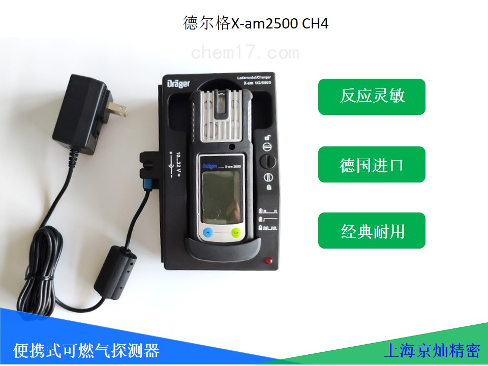 德爾格便攜可燃?xì)馓綔y器X-am2500